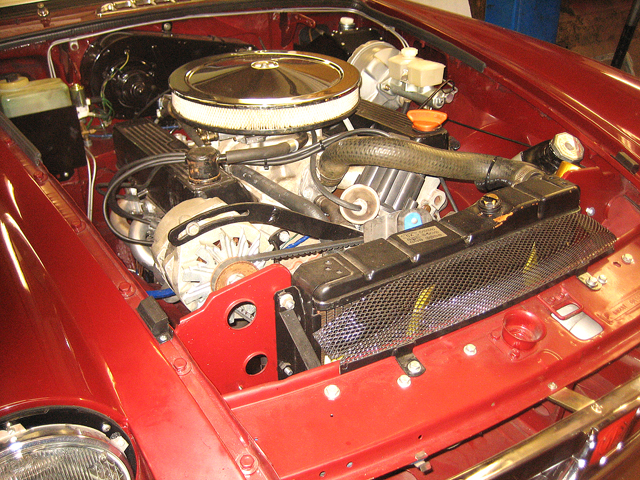 MG V-8 engine